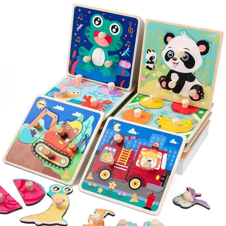 Wooden Nail Hand-grabbing Board Jigsaw Puzzle suppliers
